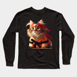 Beloved Stealthy Stalker Ninja Cat Long Sleeve T-Shirt